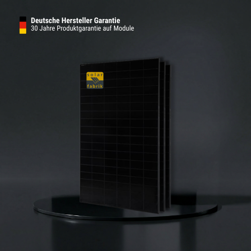 Solar Fabrik 480 BC S4 Full Black | Glas-Glas | Maximale Effizienz & Zuverlässigkeit