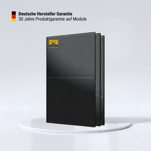 Solar Fabrik 475W | Full Black Glas-Glas| Premium Hochleistungsmodul