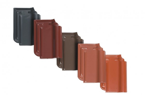 Lehmann Modulhalter für Braas Harzer Pfanne, ziegelrot