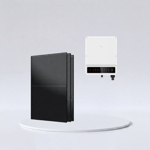 8,25 kWp PV-Komplettset – Solarday 375 W Full Black und GoodWe GW10K-ET