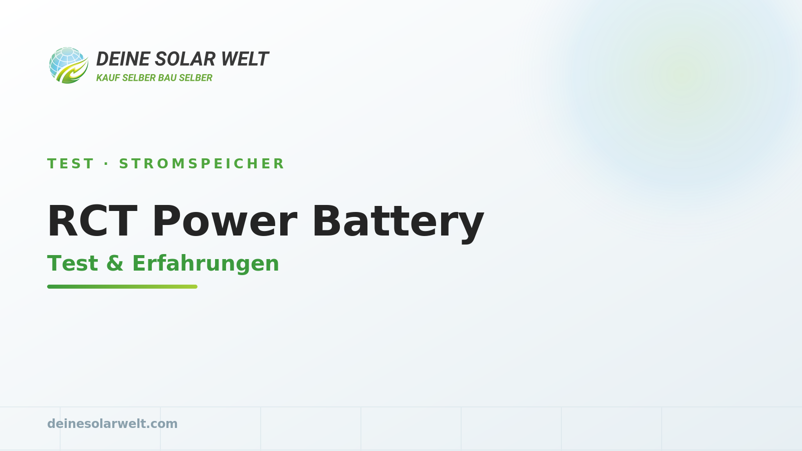 RCT Power Battery: Test & Erfahrungen
