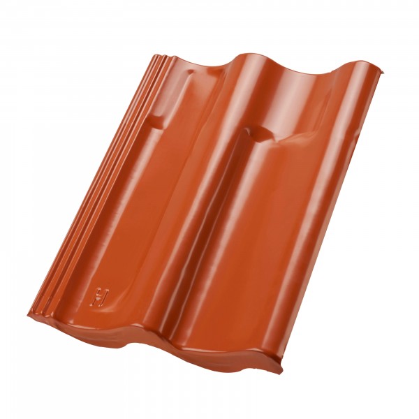 Lehmann Braas Harzer Pfanne, ziegelrot