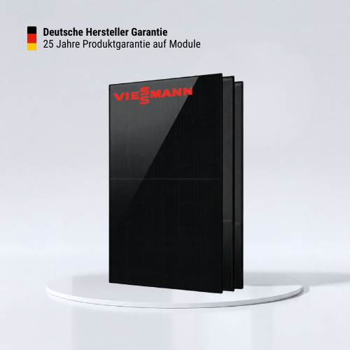 Viessmann Vitovolt 300-DG M460AT Solarmodul vor hellem Hintergrund
